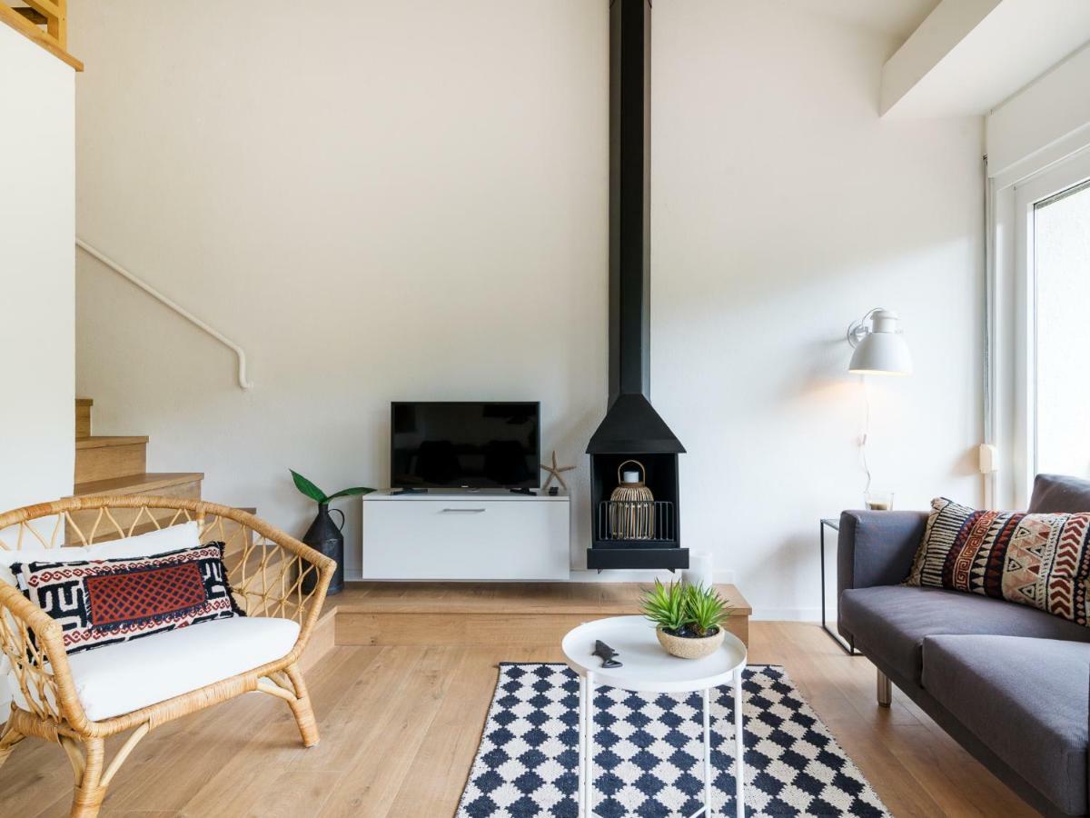 La Vie En Rouge Sa Riera Duplex, Private Parking Apartment Бегур Екстериор снимка